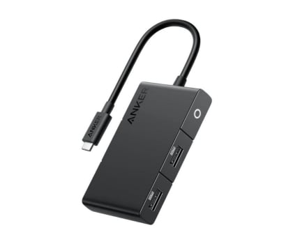 Stacja dokująca do laptopa Anker 332 USB-C Single Display 5w1 4K HDMI czarny